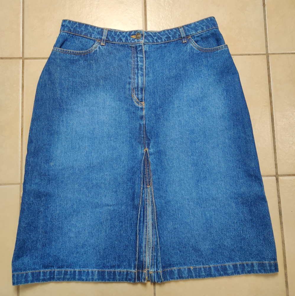 Rebecca Malone Jeans Skirt